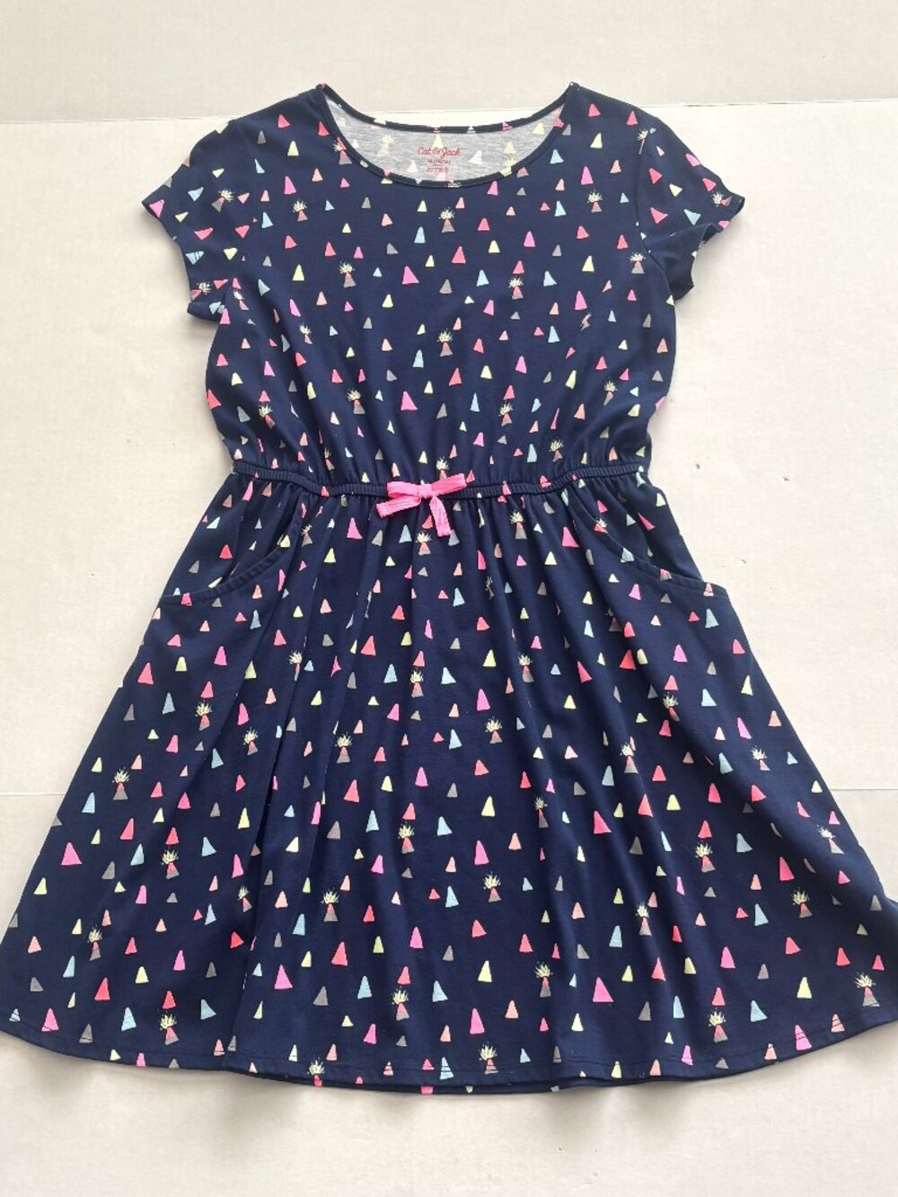 NWOT Cat & Jack Girls Navy Dress